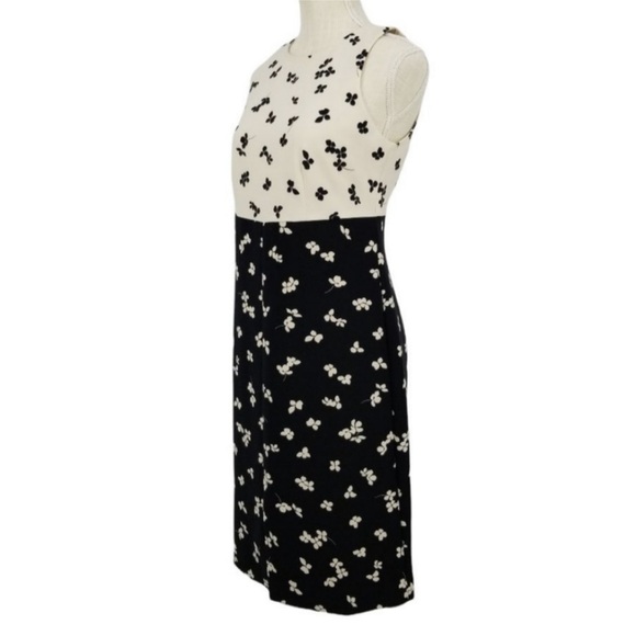 Ann Taylor Black and White Floral Dress - Picture 2 of 8